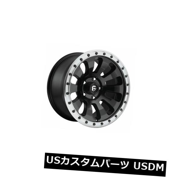 ͢ۥ 4Ĥ17x9ǳD629ƥåET -12֥åޥ5x127ۥΥå Set of 4 17x9 Fuel D629 Tactic ET -12 Black Machine 5x127 Wheels Rims