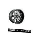 海外輸入ホイール 4個の20x9燃料D628 Baja ET 01 Gunmetal 5x127ホイールリムのセット Set of 4 20x9 Fuel D6...