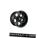 海外輸入ホイール 4個の20x10燃料D605アベンジャーET -18ブラック8x165.1ホイールリムのセット Set of 4 20x10 Fuel D60...