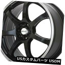 海外輸入ホイール 15x6.5 Maxxim Knight 5x100 / 114.3 +38グロスブラックホイール(4個セット) 15x6.5 Maxxim ...