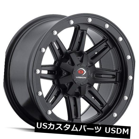 ͢ۥ 12X8 Vision 550 Five Fifty 5x114.3 ET-10.2 Matte Black Wheels4ĥåȡ 12X8 Vision 550 Five Fifty 5x114.3 ET-10.2 Matte Black Wheels (Set of 4)