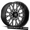 海外輸入ホイール 18X9 Vision 412 Rocker 8x170 ET12無煙炭ホイール（4個セット） 18X9 Vision 412 Rocker 8x170 ET12 Anthracite Wheels (Set of 4)