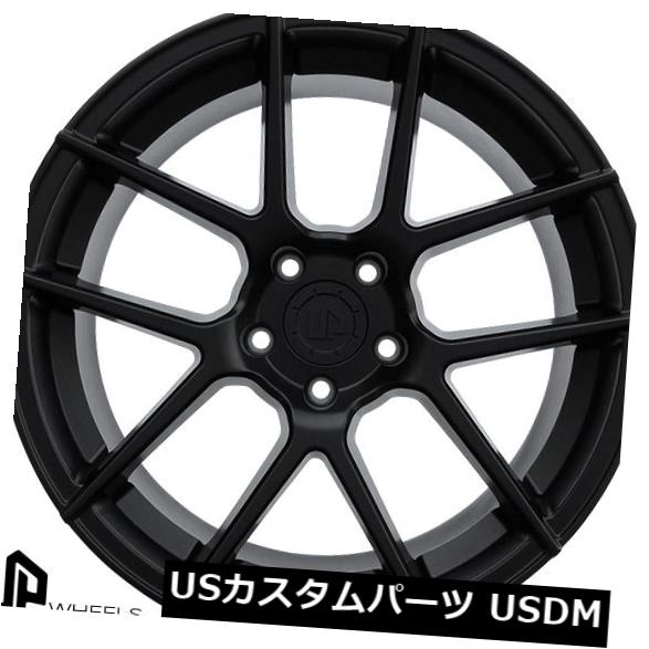 ͢ۥ UP520 19x8.5 5x120ޥåȥ֥åET15ۥ4ĥåȡ UP520 19x8.5 5x120 Matte Black ET15 Wheels(set of 4)