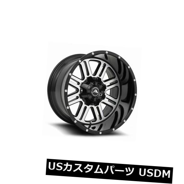 海外輸入ホイール 20x12 American OffRoad A106 5x114.3 ET-44ブラックリム（4個セット） 20x12 American OffRoad A106 5x114.3 ET-44 Black Rims (Set of 4)