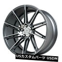 海外輸入ホイール 19x9.5 Verde Quantum 5x114.3 +20 Matte Graphite / Machi nedホイール(4個セット) ...