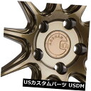 海外輸入ホイール 18x9.5 AodHan DS07 5x114.3 +30ブロンズリム(4個セット) 18x9.5 AodHan DS07 5x114.3 ...