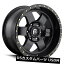 ͢ۥ 18x9ե塼D618 8x6.5 ET-12ޥåȥ֥åۥ4ĥåȡ 18x9 FUEL D618 8x6.5 ET-12 Matte Black Wheels (Set of 4)