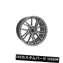 海外輸入ホイール 18x8エンケイリムTD5 5x114.3 +35ストームグレーホイール(4個セット) 18x8 Enkei Rims TD5 5x114.3...