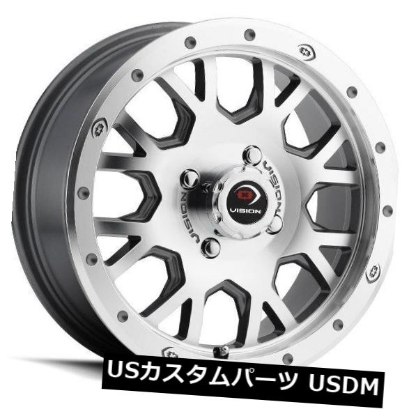 ͢ۥ 14X7 Vision GV8 Invader 4x110 ET38.2 Gunmetal Machined Face Wheels4ĥåȡ 14X7 Vision GV8 Invader 4x110 ET38.2 Gunmetal Machined Face Wheels (Set of 4)