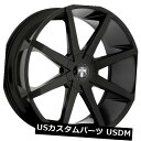 海外輸入ホイール 20x8.5ダブプッシュS110 5x4.5 / 5x120 ET35グロスブラックホイール(4個セット) 20x8.5 Dub Push S...
