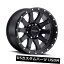 ͢ۥ 17x8.5졼饤󥯥å6x139.7 ET18֥åۥ4ĥåȡ 17x8.5 Raceline Clutch 6x139.7 ET18 Black Wheels (Set of 4)