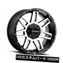 海外輸入ホイール 18x9 Raceline 931M-インジェクター8x165.1 ET18ブラックホイール（4個セット） 18x9 Raceline 931M-Injector 8x165.1 ET18 Black Wheels (Set of 4)