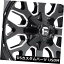 ͢ۥ 18x9֥åߥɥۥե塼륿D588 8x170 14ĥåȡ 18x9 Black Milled Wheels Fuel Titan D588 8x170 1 (Set of 4)