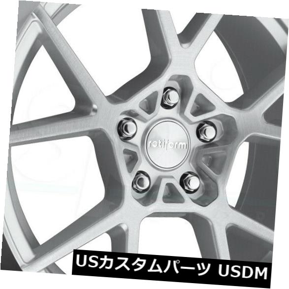 ͢ۥ 18x8.5СùۥRotiform KPS R138 5x112 354ĥåȡ 18x8.5 Silver Machined Wheels Rotiform KPS R138 5x112 35 (Set of 4)