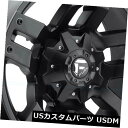 海外輸入ホイール 18x9マットブラックホイールフューエルポンプD515 5x5.5 / 5x150 1（4個セット） 18x9 Matte Black Wheels Fuel Pump D515 5x5.5/5x150 1 (Set of 4)