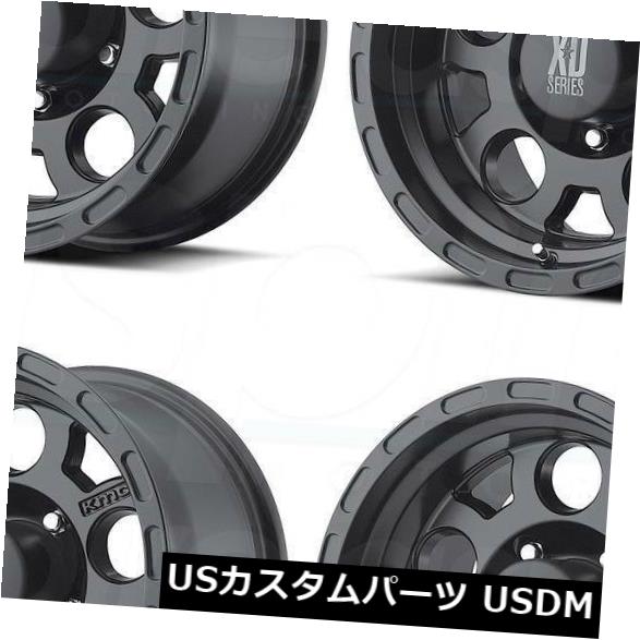 ͢ۥ 18x9ޥåȥ֥åۥXD XD122 Enduro 8x6.5 / 8x165.1 04ĥåȡ 18x9 Matte Black Wheels XD XD122 Enduro 8x6.5/8x165.1 0 (Set of 4)