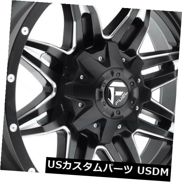 ͢ۥ 18x9֥åߥɥۥե塼꡼D567 6x135 / 6x5.5 14ĥåȡ 18x9 Black Milled Wheels Fuel Lethal D567 6x135/6x5.5 1 (Set of 4)