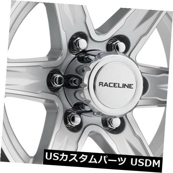 ͢ۥ 15x5СۥRaceline 810S饹5x4.5 04ĥåȡ 15x5 Silver Wheels Raceline 810S Stylus 5x4.5 0 (Set of 4)