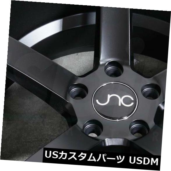 ͢ۥ 18x10ޥåȥ֥åۥJNC 026 JNC026 5x114.3 254ĥåȡ 18x10 Matte Black Wheels JNC 026 JNC026 5x114.3 25 (Set of 4)