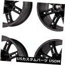 海外輸入ホイール 18x9ブラックホイールRDR RD06 RD6 8x170 12(4個セット) 18x9 Black Wheels RDR RD06 RD6...