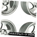 海外輸入ホイール 18x8.5機械加工シルバーホイールウィスラーKR1 5x114.3 35(4個セット) 18x8.5 Machined Silver Whe...