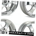 海外輸入ホイール 17x8シルバー加工ホイールEnkei M6 5x5 / 5x127 10(4個セット) 17x8 Silver Machined Wheel...