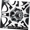海外輸入ホイール 16x8機械加工ブラックホイールRaceline 982 Raptor 5x5 / 5x127 0(4個セット) 16x8 Machined Black Wheels Raceline 982 Raptor 5x5/5x127 0 (Set of 4)(2)