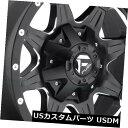 海外輸入ホイール 16x8ブラックミルドホイールフューエルブーストD534 6x5.5 / 6x139.7 20(4個セット) 16x8 Black Mille...