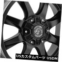 海外輸入ホイール 20x9フラットブラックホイールパンサーオフロード578 6x135 / 6x5.5 -12(4個セット) 20x9 Flat Black W...