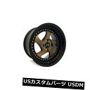 海外輸入ホイール 15x8マットブロンズブラックリップ。 ホイールJNC 034 JNC034 4x100 25(4個セット) 15x8 Matte Bronz...