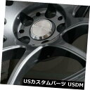 海外輸入ホイール 18x10.5グレーホイールESR SR08 SR8 5x100 22(4個セット) 18x10.5 Grey Wheels ESR SR08...