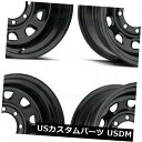 海外輸入ホイール 17x8 Black Wheels Vision 84 Vision 5x5 / 5x127 -12(4個セット) 17x8 Black Wh...