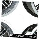 海外輸入ホイール 14x7ブラックマシニングホイールビジョンATV 547 Spirit 4x110 3(4個セット) 14x7 Black Machined ...