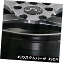 海外輸入ホイール 19x8.5 / 19x9.5ハイパーブラックホイールJNC 026 JNC026 5x114.3 40/40（4個セット） 19x8.5/19x9.5 Hyper Black Wheels JNC 026 JNC026 5x114.3 40/40 (Set of 4)