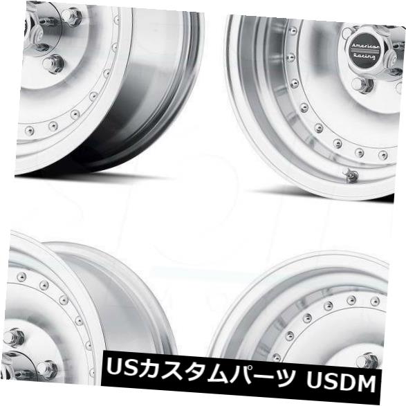 ͢ۥ 15x10ޥۥAmerican Racing AR61 Outlaw I 5x5 / 5x127 -384ĥåȡ 15x10 Machine Wheels American Racing AR61 Outlaw I 5x5/5x127 -38 (Set of 4)