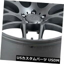 海外輸入ホイール 20x8.5マットグラファイトホイールVerde V44 Empire 5x112 20(4個セット) 20x8.5 Matte Graphite Wheels Verde V44 Empire 5x112 20 (Set of 4)