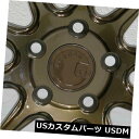 海外輸入ホイール 4-新しい18インチAodhan DS07 DS7ホイール18x10.5 5x114.3 22ブロンズリム 4-New 18