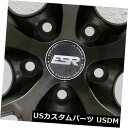 海外輸入ホイール 4-新しい18インチESR RF02 RF2ホイール18x8.5 5x114.3 30ブロンズリム 4-New 18