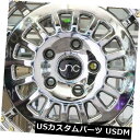 海外輸入ホイール 4-新しい19インチJNC 046 JNC046ホイール19x9.5 / 19x11 5x114.3 25/25プラチナ。スタッガードR 4-...