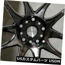 海外輸入ホイール 4-新しい19インチESR SR08 SR8ホイール19x10.5 5x120 22ブラッククロムリム 4-New 19