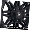 海外輸入ホイール 4-新しい22インチ燃料人質D531ホイール22x14 8x170 -76マットブラックリム 4-New 22
