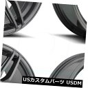 海外輸入ホイール 4-新しい18インチニッチNR6 M105ホイール18x8 5x108 / 5x114.3 40ガンメタルリム 4-New 18