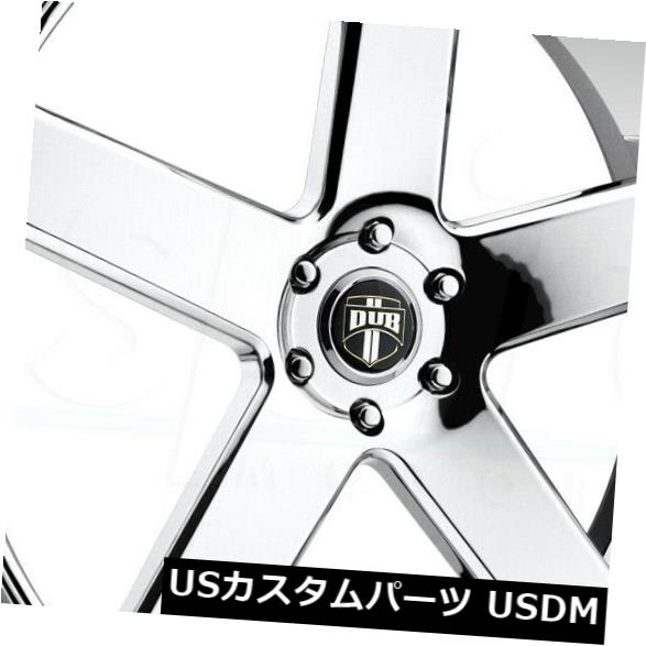 海外輸入ホイール 4-新しい22 "DUB Baller S115ホイール22x9.5 5x115 13クロームリム 4-New 22" DUB Baller S115 Wheels 22x9.5 5x115 13 Chrome Rims