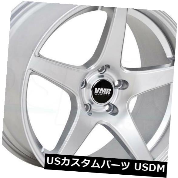 19x8 5 5x1 海外輸入ホイール 19x8 5 V705 35ハイパーシルバーホイールリムセット 4 5x1 車用品 35 タイヤ ホイール Silver Rims Wheels Vmr V705 Vmr Hyper Rims Set 4 World倉庫 店車用品 バイク用品 車用品 タイヤ ホイール ホイール