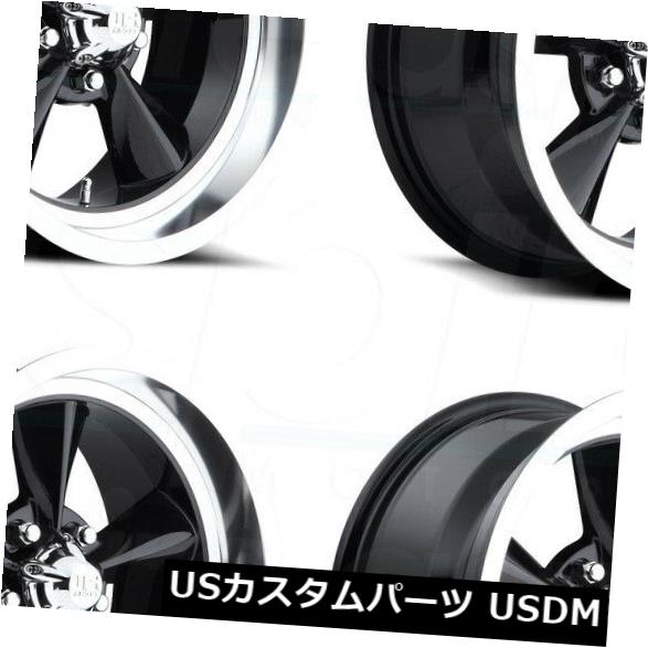 ͢ۥ 20x8 / 20x9.5 US Mags Standard U107 5x4.75 / 5x120.6 5 1/1֥åۥ륻åȡ4 20x8/20x9.5 US Mags Standard U107 5x4.75/5x120.65 1/1 Gloss Black Wheels Set(4)