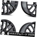 海外輸入ホイール 17x8 TSWドニントン5x112 42マットブラックホイールリムセット（4） 17x8 TSW Donington 5x112 42 Matte Black Wheels Rims Set(4)