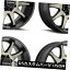 ͢ۥ 18x9 Raceline 930DM Shift 5x114.3 / 5x5 -12ƥȥۥॻåȡ4 18x9 Raceline 930DM Shift 5x114.3/5x5 -12 Dark Tint Wheels Rims Set(4)