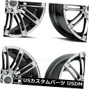 海外輸入ホイール 22x9 Milanni 9032 Kahn 5x120 15ファントムクロームホイールリムセット（4） 22x9 Milanni 9032 Kahn 5x120 15 Phantom Chrome Wheels Rims Set(4)