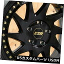 海外輸入ホイール 18x9.5 ESR SR09 SR9 5x114.3 35グロスブラックホイールリムセット(4) 18x9.5 ESR SR09 SR9 5...