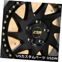 海外輸入ホイール 18x8.5 / 18x9.5 ESR SR09 SR9 5x114.3 30/35グロスブラックホイールリムセット（4） 18x8.5/18x9.5 ESR SR09 SR9 5x114.3 30/35 Gloss Black Wheels Rims Set(4)